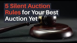 5 Silent Auction Rules screenshot 1