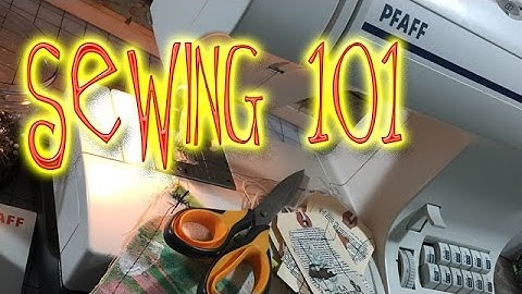 Sewing 101: Canvas Journal Cover