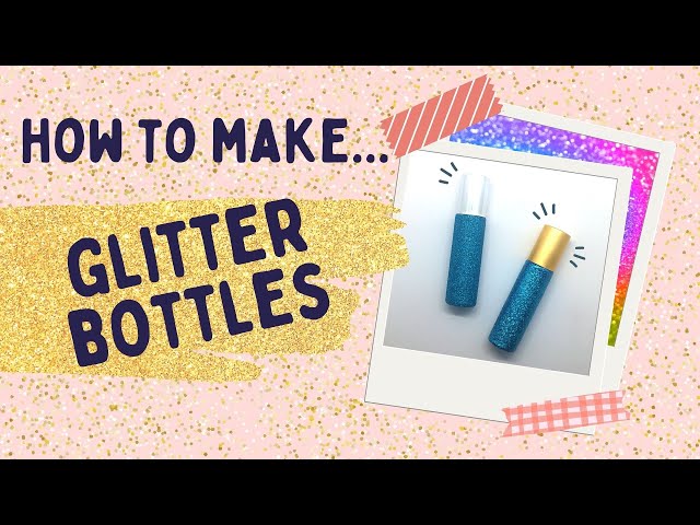 DIY - How to Make Glitter Cardstock - Super Easy and Quick! 