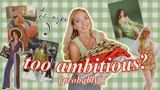 My Fall Sewing Plans 🍂🪡 (retro, colorful fall sewing inspiration)