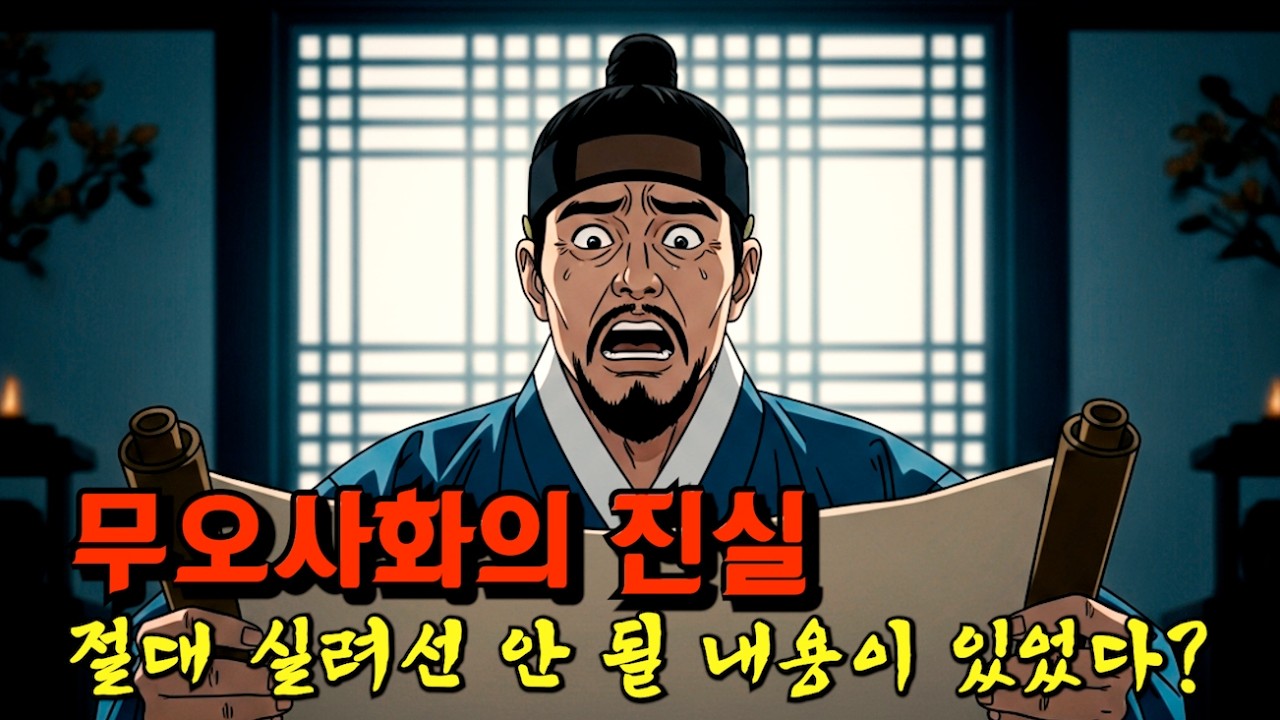 [네모책] 조선왕조실록에 절대 실려선 안 될 내용이 있었다? #역사 #역사이야기 #한국사