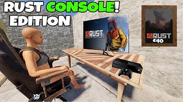 Rust | I ACTUALLY TRIED RUST CONSOLE EDITION !