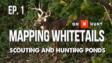 HOW TO HUNT PONDS! - Mapping Whitetails