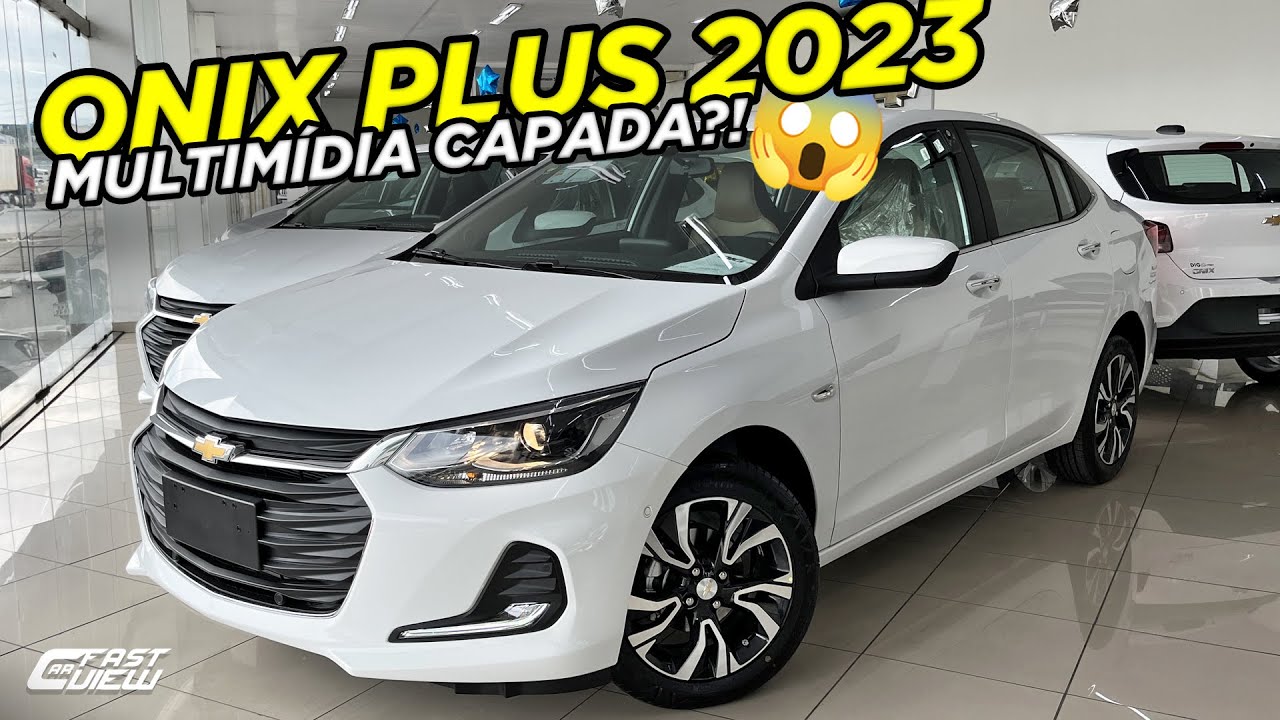 NOVO CHEVROLET ONIX PLUS PREMIER 1.0 TURBO 2023 CHEGA MENOS