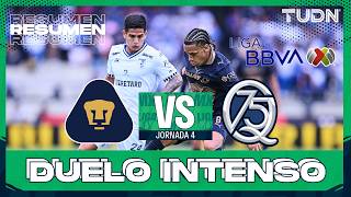 HIGHLIGHTS - Pumas vs Querétaro | Liga MX - Matchday 4 Apertura 2026 | TUDN