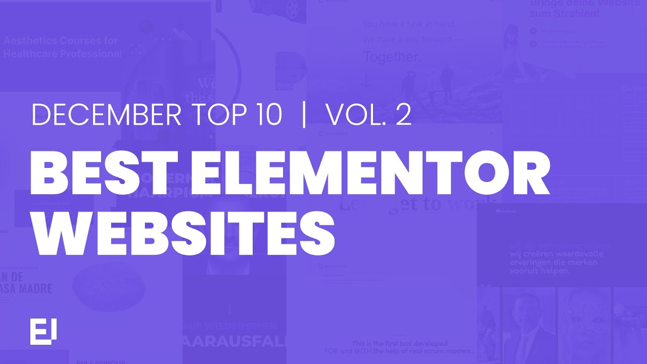 December's SOTD Winners Vol. 2 | The Best Elementor Websites For Your Inspiration