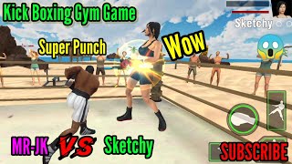 Kick Boxing Gym Fighting Game.Training Master Level (2) MR-JK VS Sketchy Super Punch 👊👊😱😍...... screenshot 1