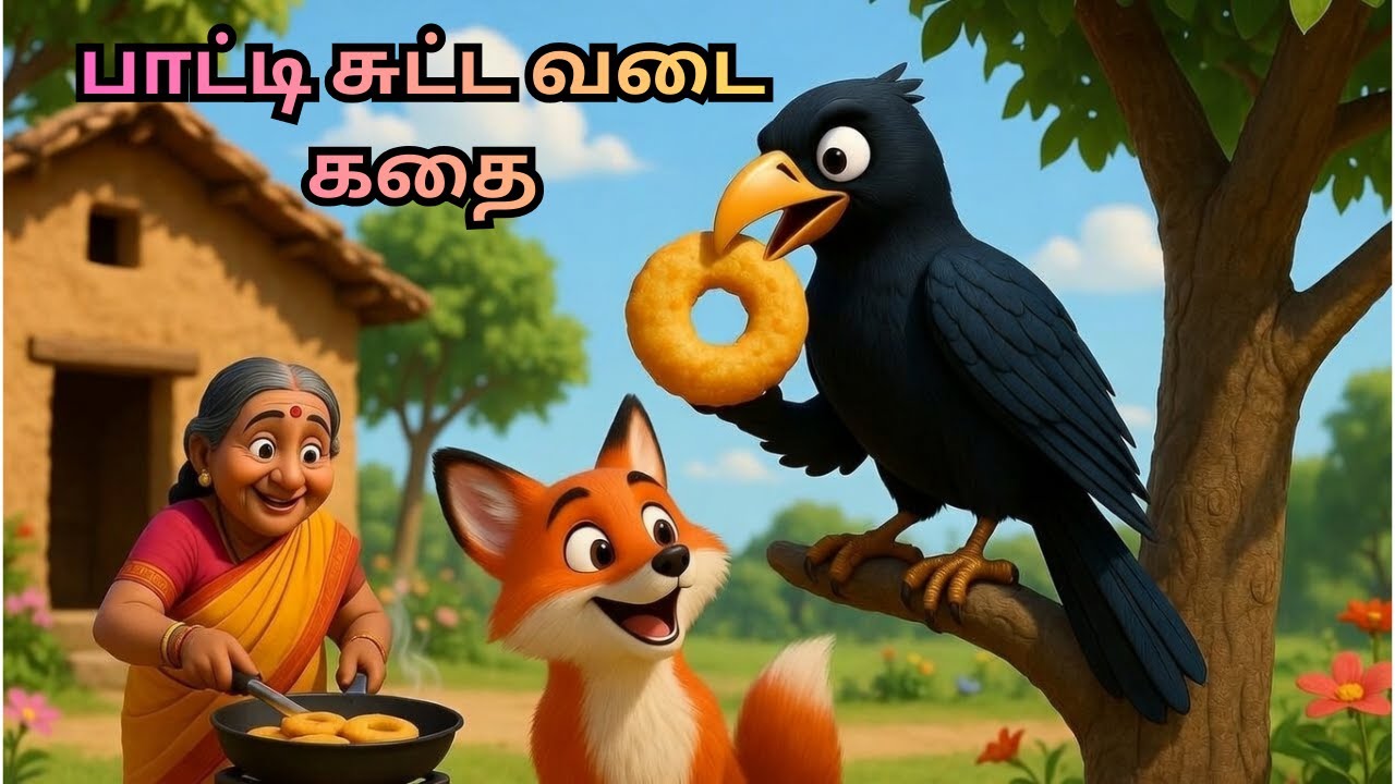 பாட்டி சுட்ட வடை கதை  