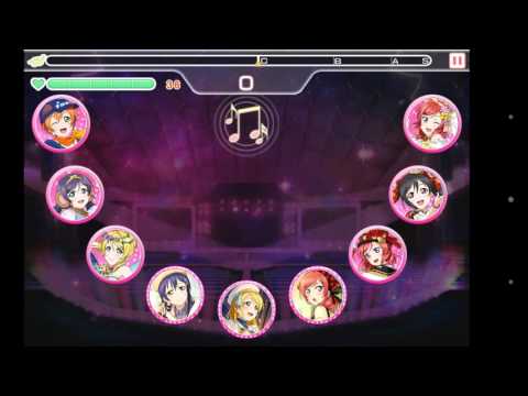『スクフェス』「初見」僕らのLIVE 君とのLIFE (Master) ライブスピード9 カットイン有り