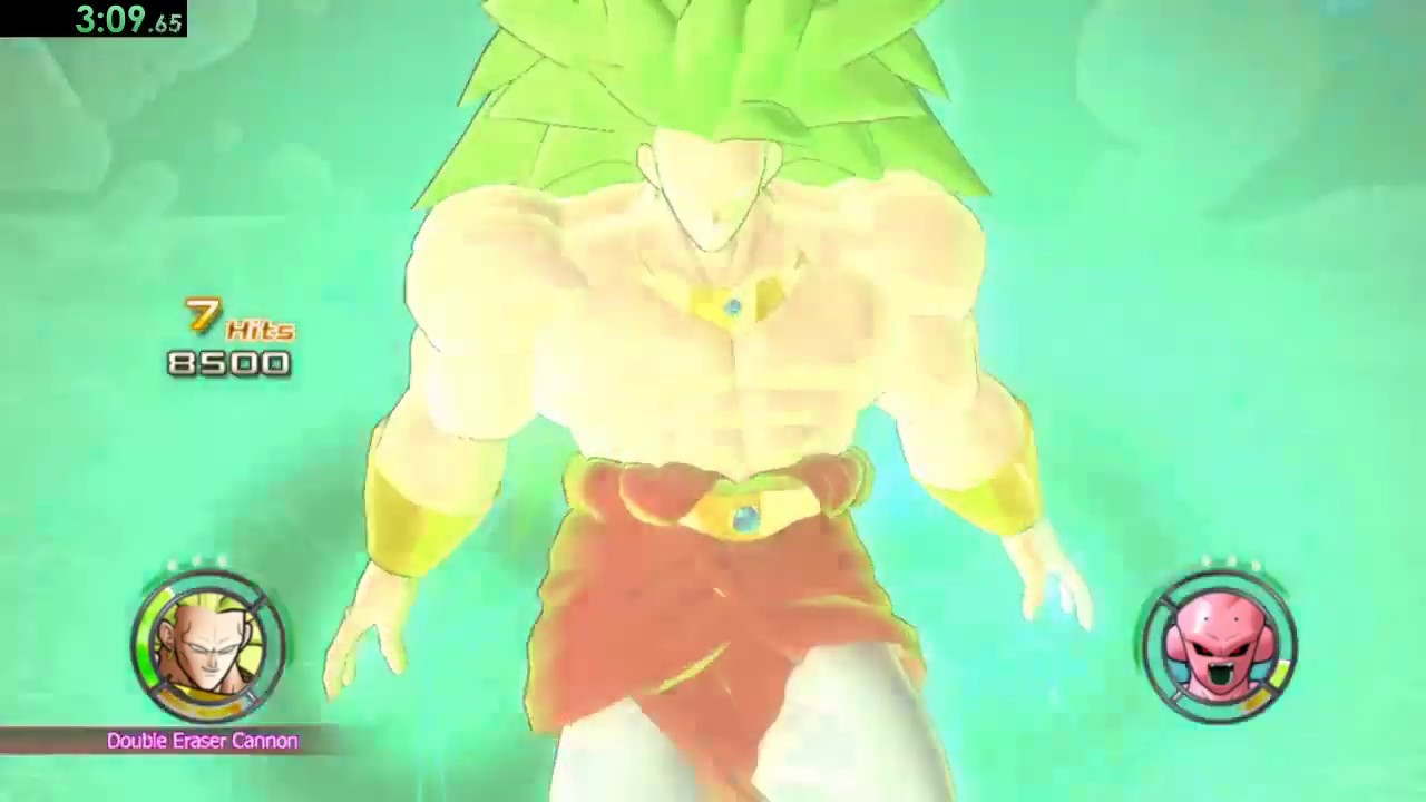 Dragon Ball: Raging Blast 2 - SSJ3 Broly Speedrun (No Bonus Missions ...