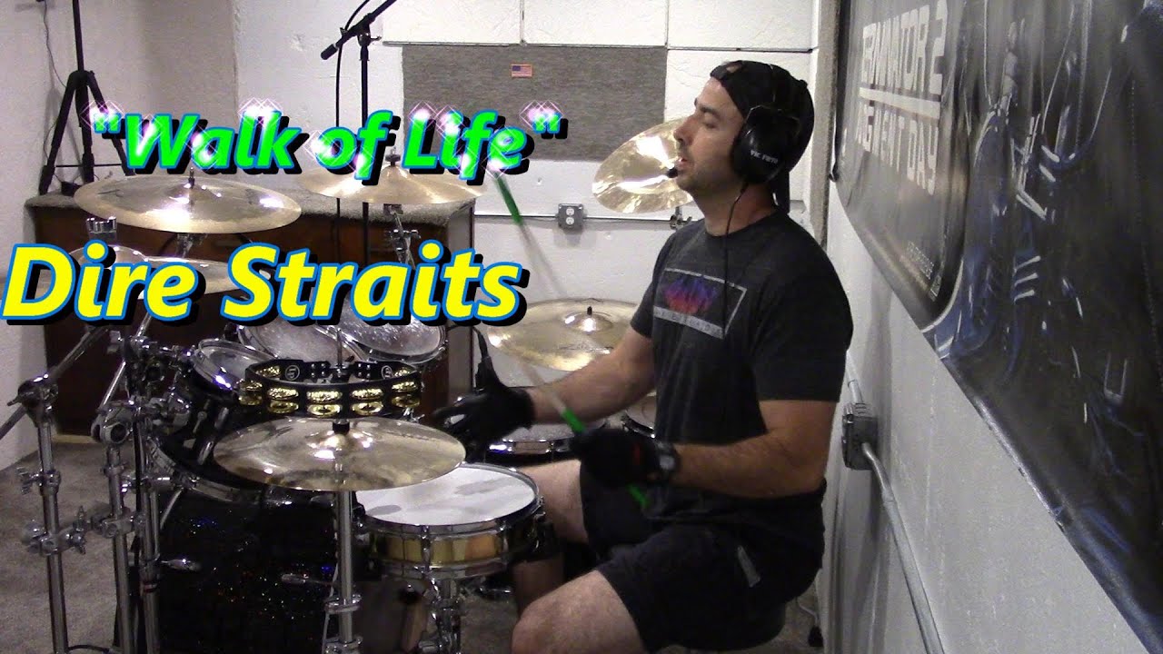 Dire Straits- Walk of Life (Drum Cover)