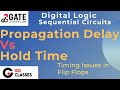 Propagation Delay Vs Hold Time in Flip Flops | Setup Time | Hold Time | Propagation Delay | Digital