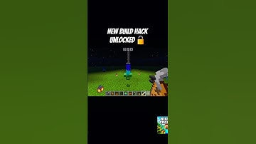 Minecraft build hack | part 26 | Minecraft viral shorts | Minecraft 1 vs 100 zombie #minecraft