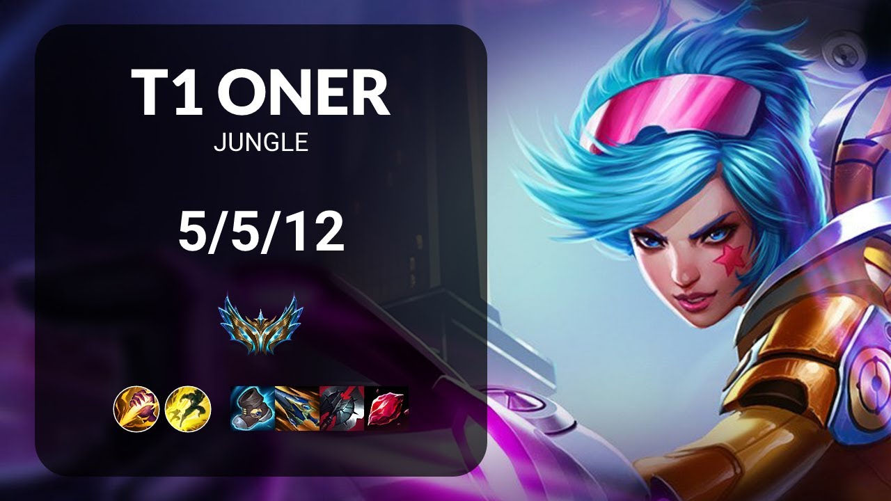 T1 Oner Vi vs Sejuani JUNGLE - KR  Patch 14.17