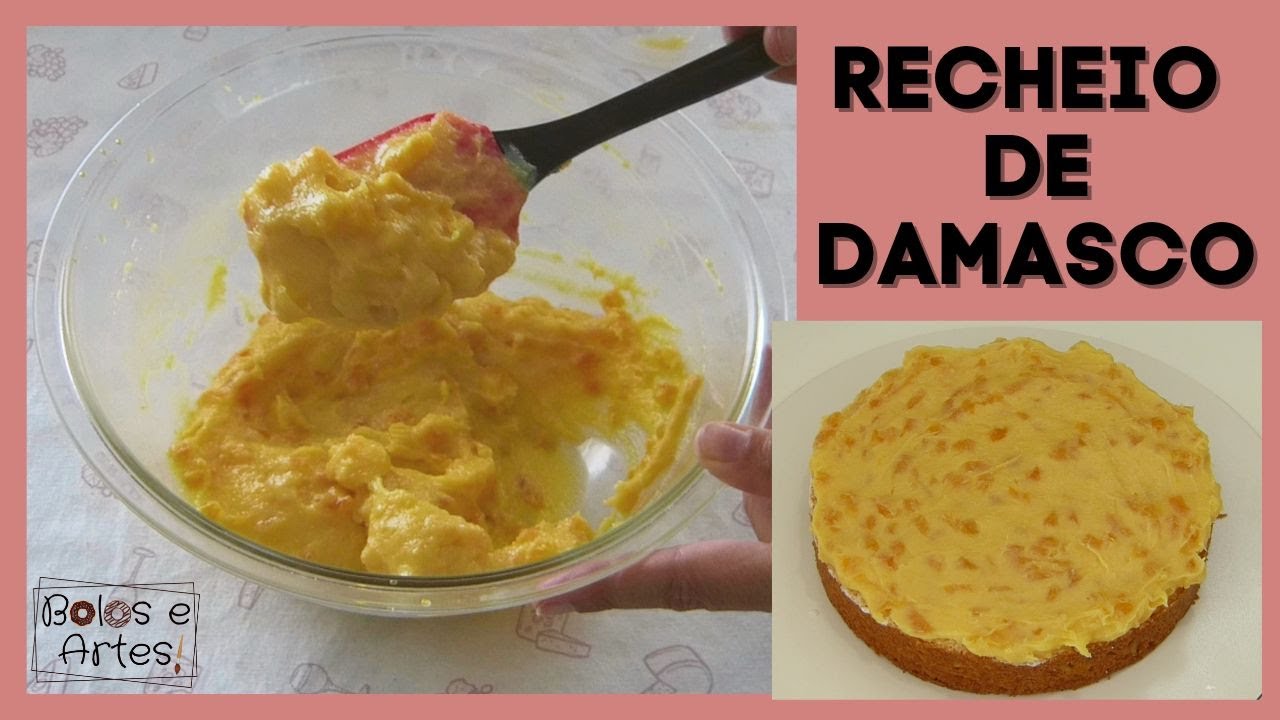 Recheio de Damasco - RECHEIO DE BOLO