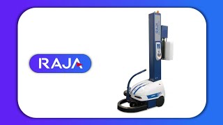 Wikkelrobot Robopac met voorreksysteem | RAJAPACK