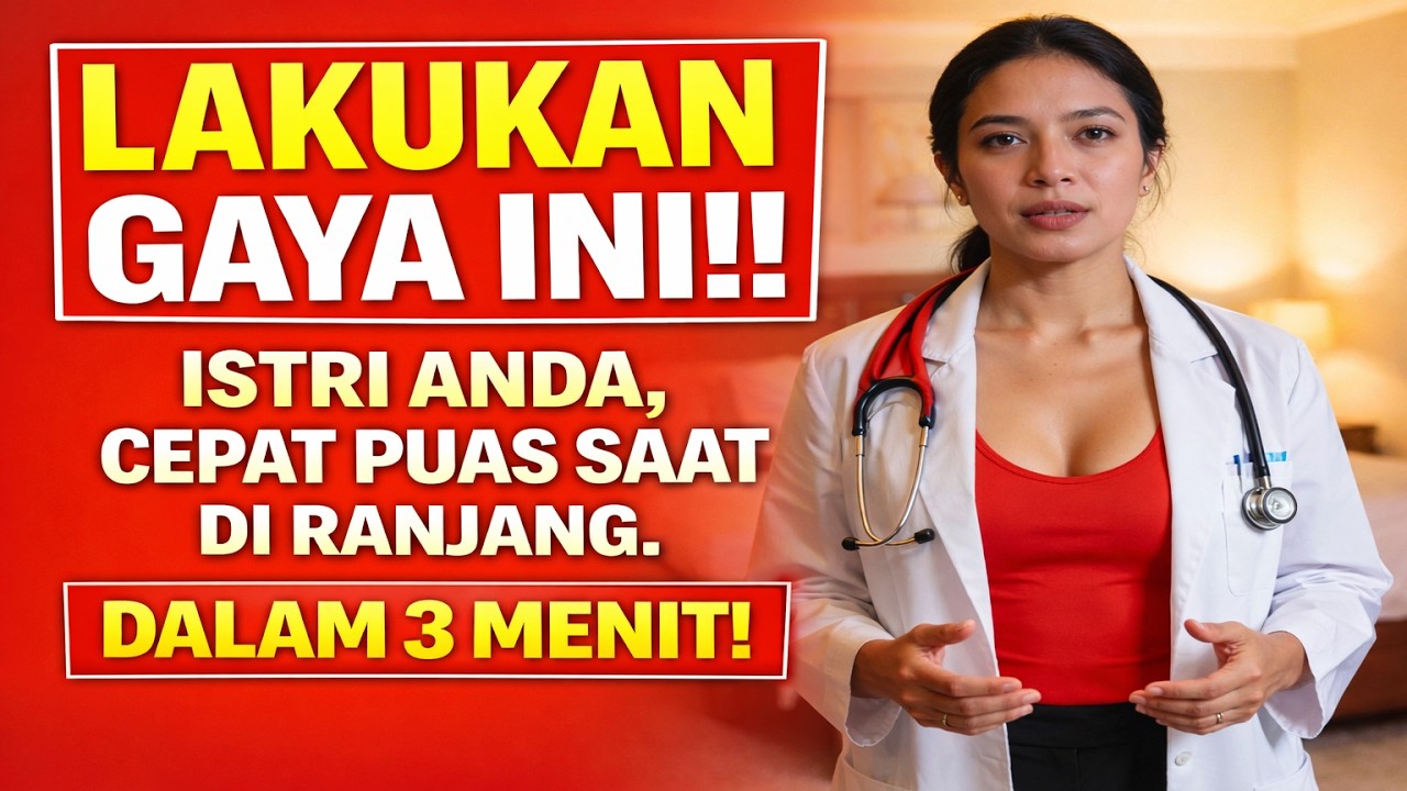 JANGAN KEJAR DURASI! 3 Gaya Ini Justru Bikin Istri Cepat Puas di Ranjang