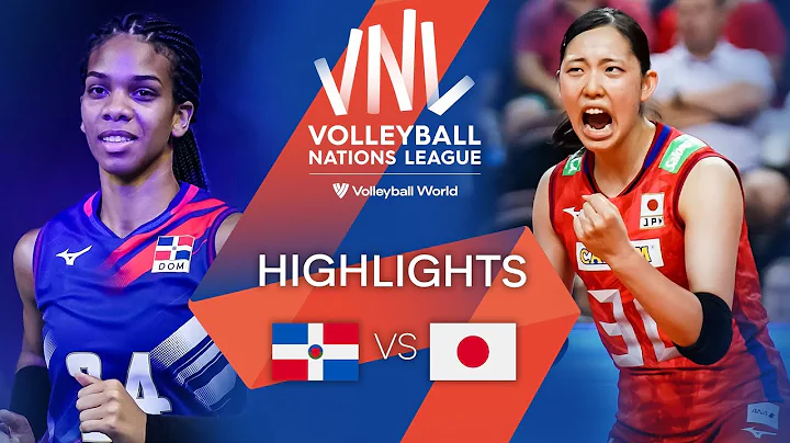 🇩🇴 DOM vs. 🇯🇵 JPN - Highlights Week 1 | Women's VNL 2022 - DayDayNews