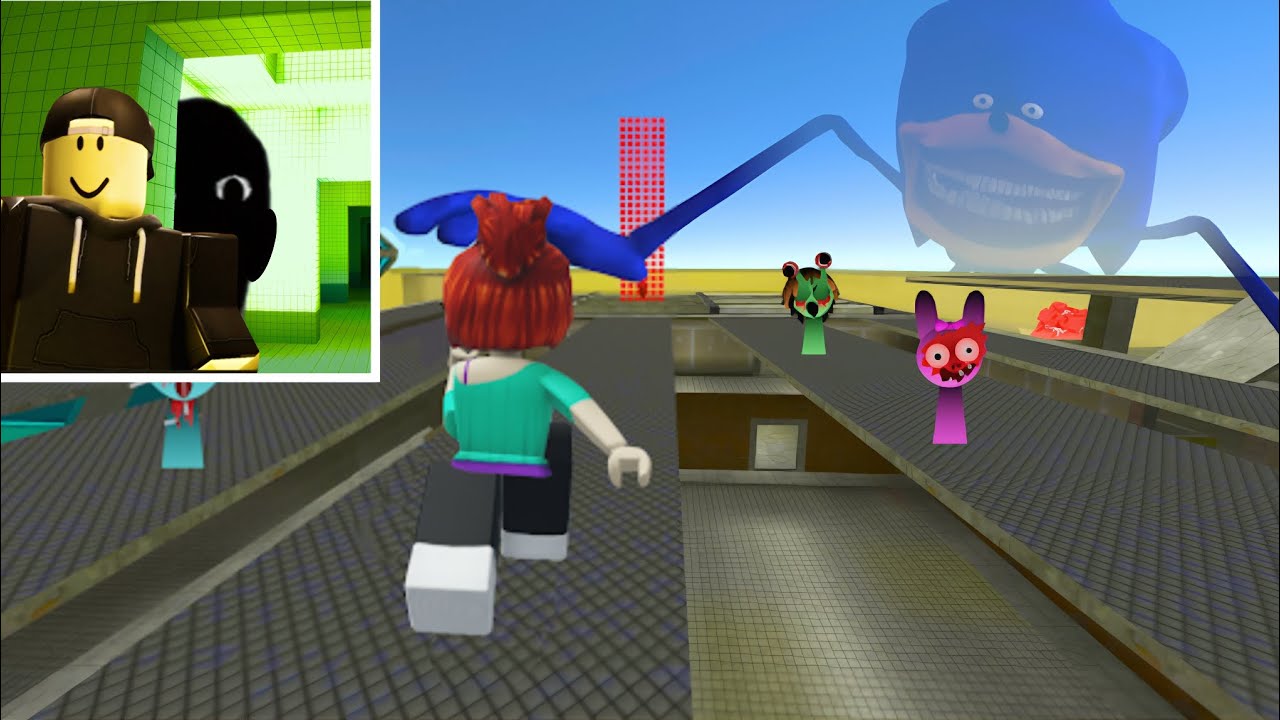 Evade Nextbots Meme in sandbox - Walkthrough Gameplay (IOS, Android) Part 2 