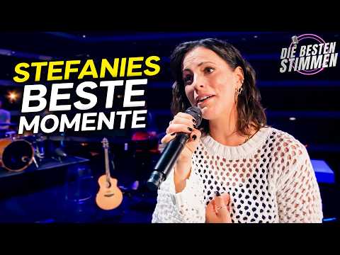 Best of Stefanie: Jedes Mal, wenn Stefanie bei The Voice singt | Die Besten Stimmen [4K]