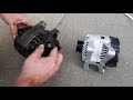 Peugeot 206 how to replace alternator, belt & steering fluid pump