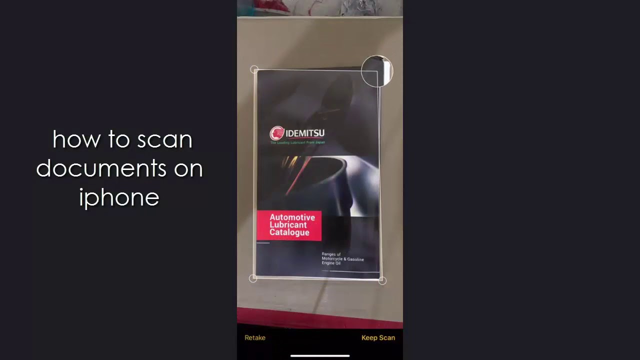 How to scan documents on ios14| iphoneX | iphone XR | ipad - YouTube