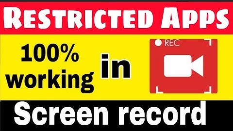 How to take screenshot in restricted app | Restricted app me screen record kaise kare | screenshot