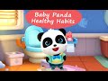 Baby Panda Healthy Habits - Let's Learn Good Hygiene Habits With Kiki! | BabyBus Games
