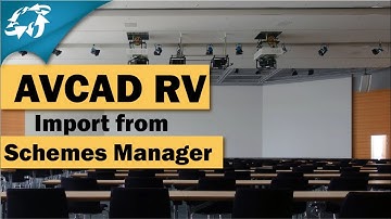 AVCAD RV - AVCAD for Revit - Import from Schemes Manager