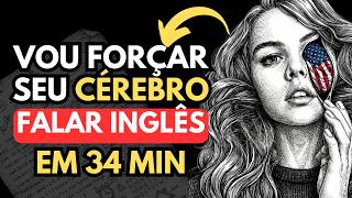 🤯🗽 Me dê SÓ 34 minutos, e vou te ensinar a PENSAR em INGLÊS! AULA COMPLETA [INICIANTE]