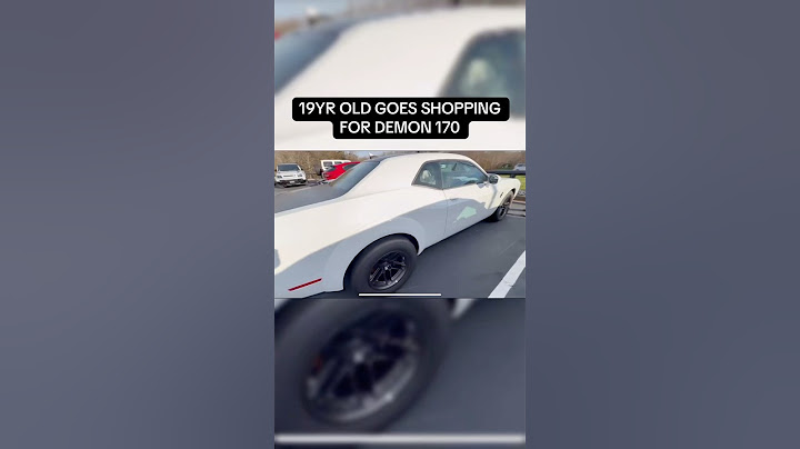 19yr old goes shopping for Demon 170 😳 #clips #cadub #demon170 #hellcat #charger #mopar #cars