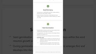 Seed Structure, Dormancy, and Germination