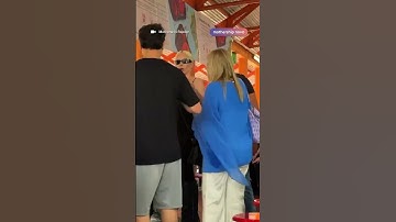 Lady Gaga takes a break from singing & dines at Maxwell Food Centre