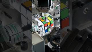 Fastest time for a robot to solve a rotating puzzle cube - 0.305 seconds by Mitsubishi Electric 🇯🇵