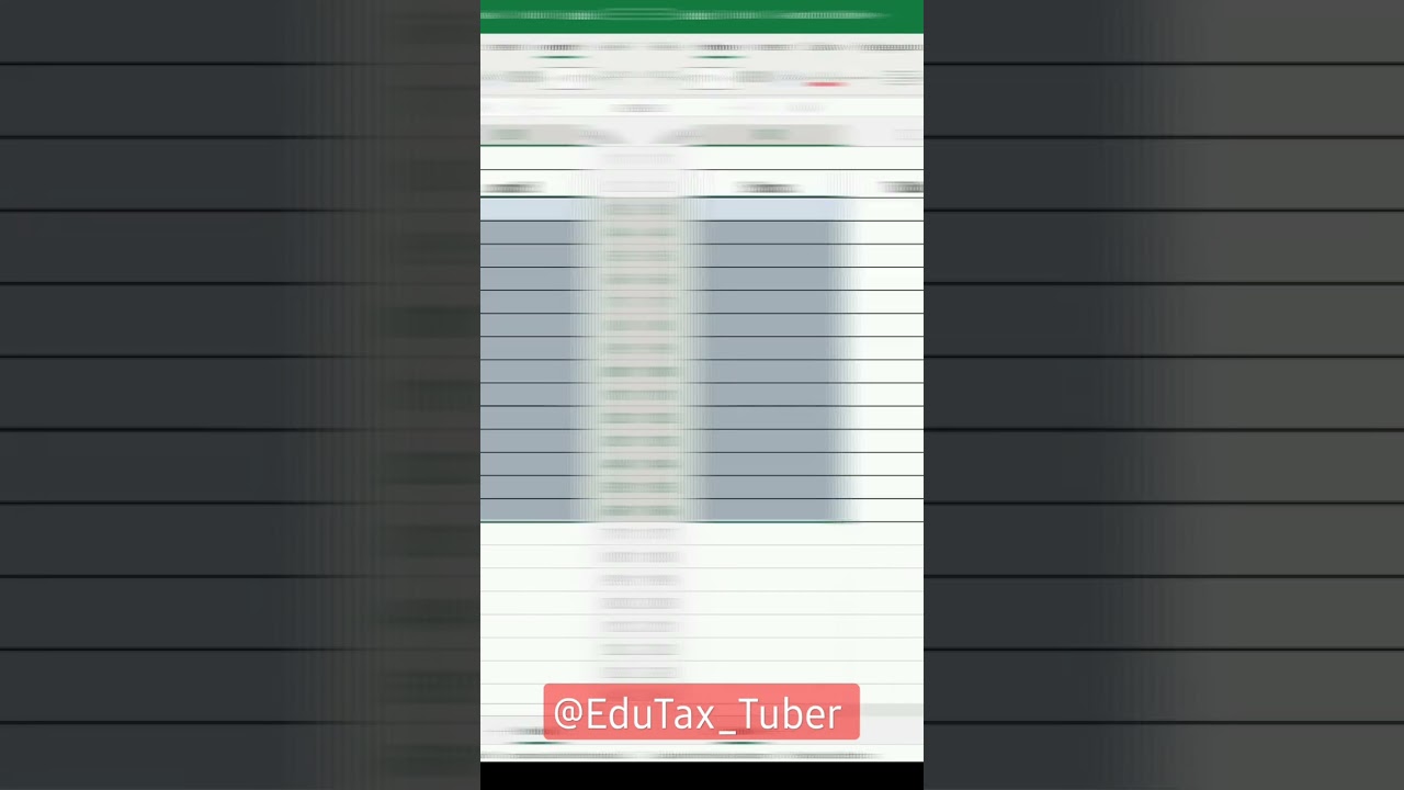 Excel Numbering Automation #excel #shorts