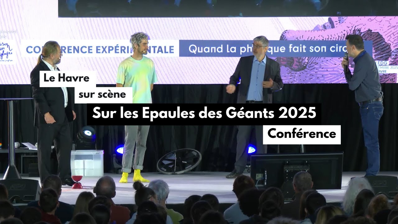 Carlo Cerato, Jean-Michel Courty et Edouard Kierlik : Quand la physique fait son cirque – SLEDG 2025