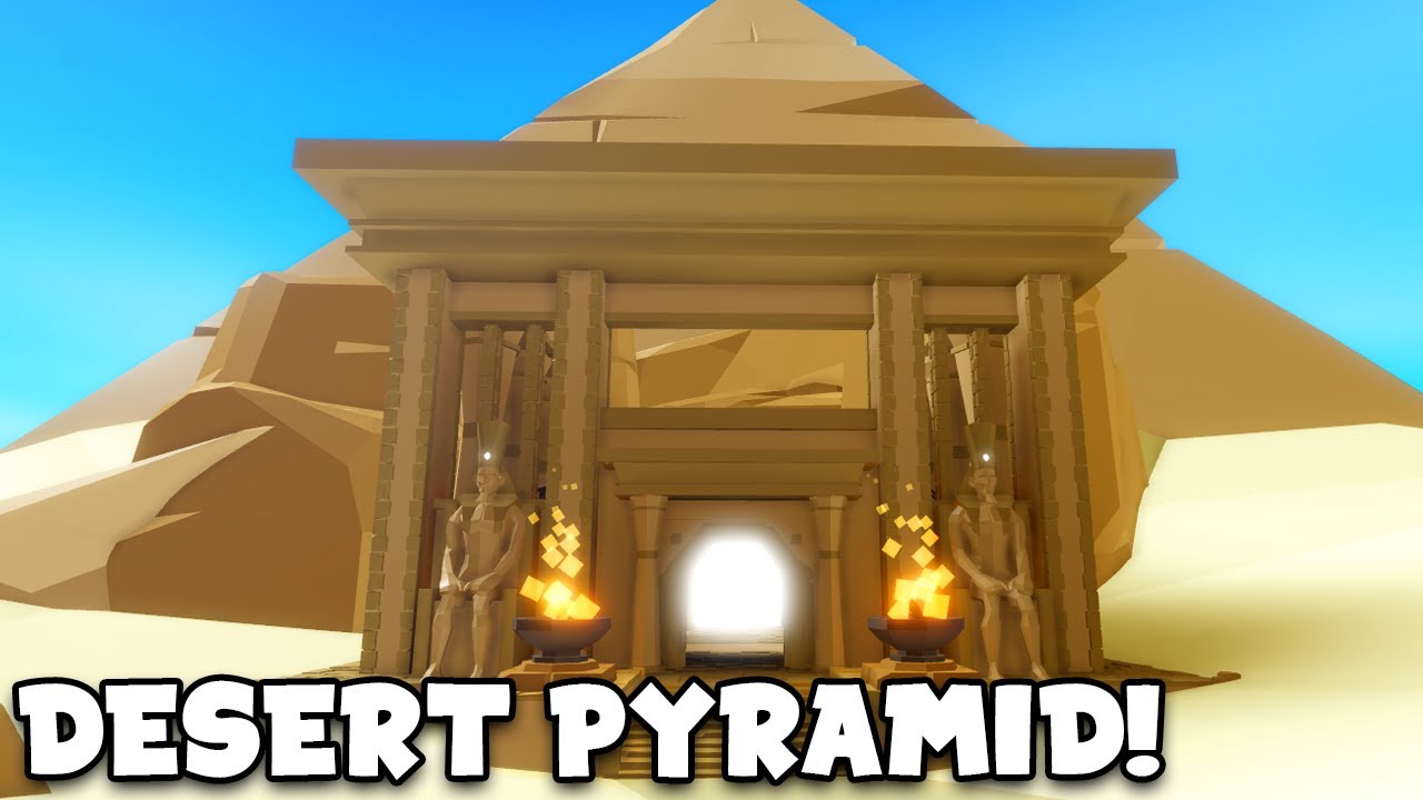 How To Complete The Desert Pyramid Quest In Fishing Simulator Desert Island Update Roblox Youtube