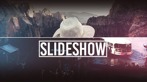 Clean Slideshow After Effects Templates