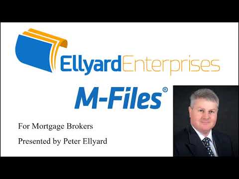 New M Files for Mortgage Brokers
