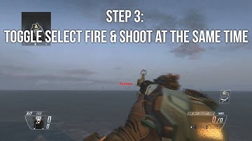 Black Ops 2 - NO Gun Glitch!  VERY EASY!