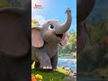 Elephant Deer Song | English Nursery Rhymes for Children's | Galatta Kids | Shorts