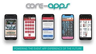 Core-apps Mobile Event App Overview Video screenshot 2