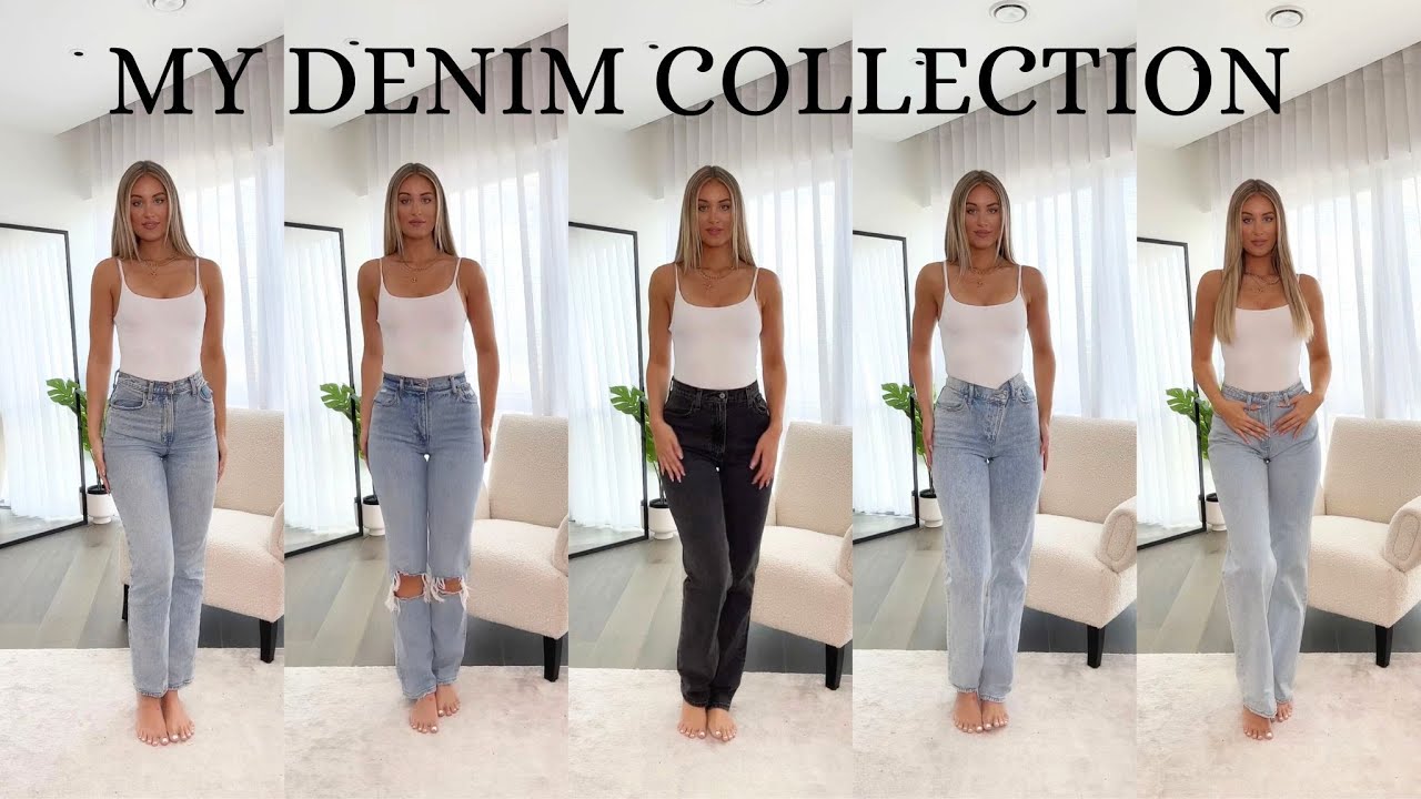 Size 14 Abercrombie & Fitch Jean Try-On 