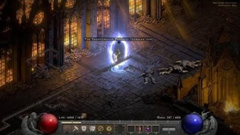 Lord De Seis bug almost got me - Diablo® II: Resurrected