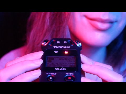 ASMR: PURO TAPPING NO PRÓPRIO TASCAM 🤤 + Conversando em SUSSURROS *Muitos Gatilhos de Sono Profundo*