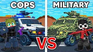 $1 vs $1,000,000 MILITARY TRUCK Survival Battle in Minecraft!
