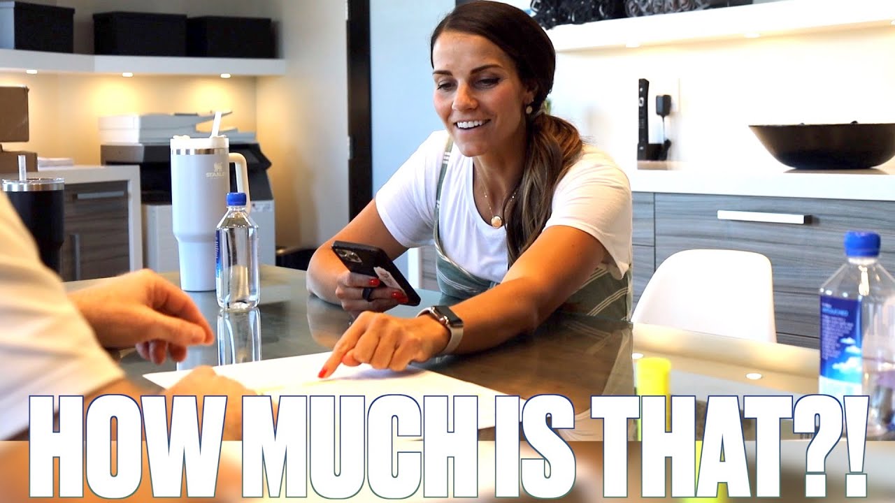 THE MOST EXPENSIVE THING IN OUR NEW HOUSE