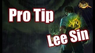 Pro Tip: Lee Sin | Dodge skillshots with Q | High Elo League of Legends Season 3