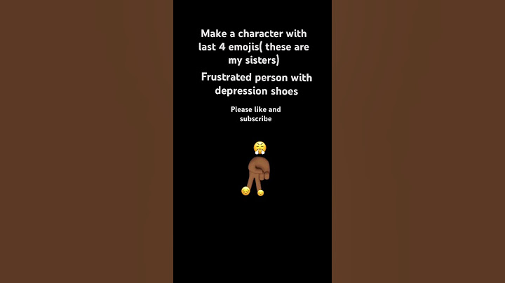 Make a character with you last 4 emojis( my sisters) part 3 #shorts #sister #emoji #RehaanJiwa