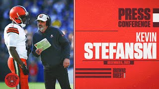 Browns: Kevin Stefanski Press Conference December 8, 2023